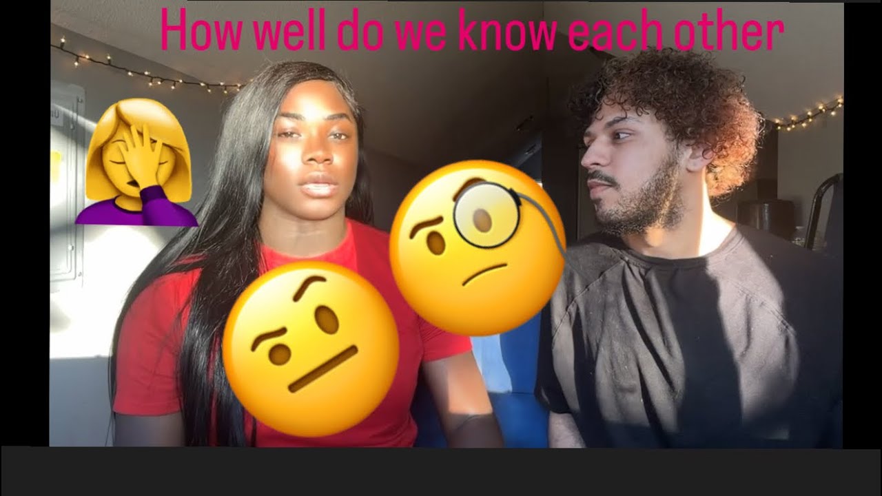 How well do we know each other challenge 🤨🤨