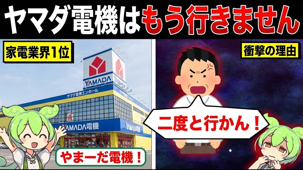 ヤマダ電機はもう行きません