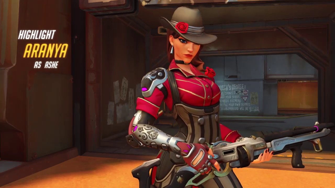 Ashe Shoots Reaper in the Head