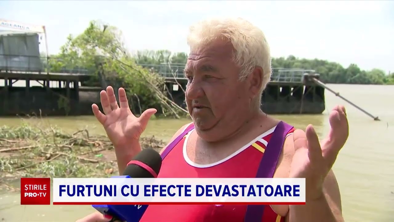 Ploile au făcut prăpăd în Delta Dunării