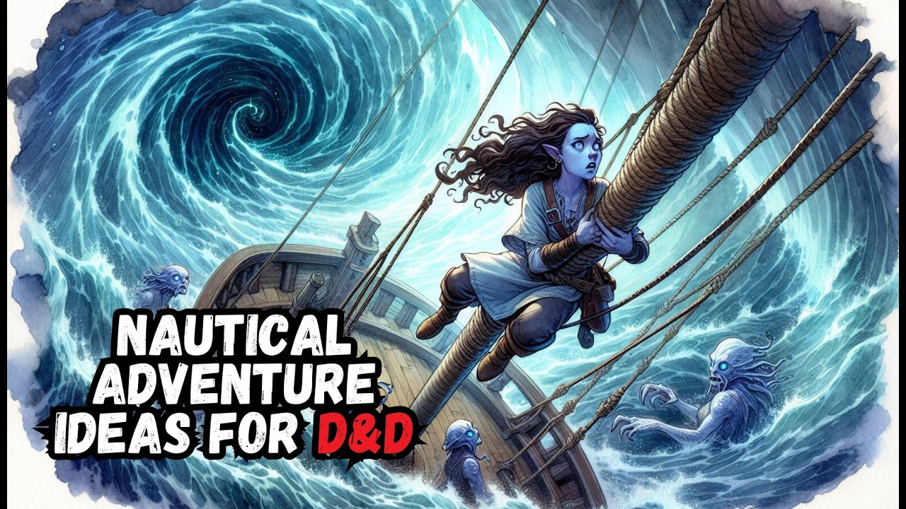 Nautical Adventure Ideas for DND: Pirates, Sea Monsters, and Cursed Ship Adventure Ideas for DND