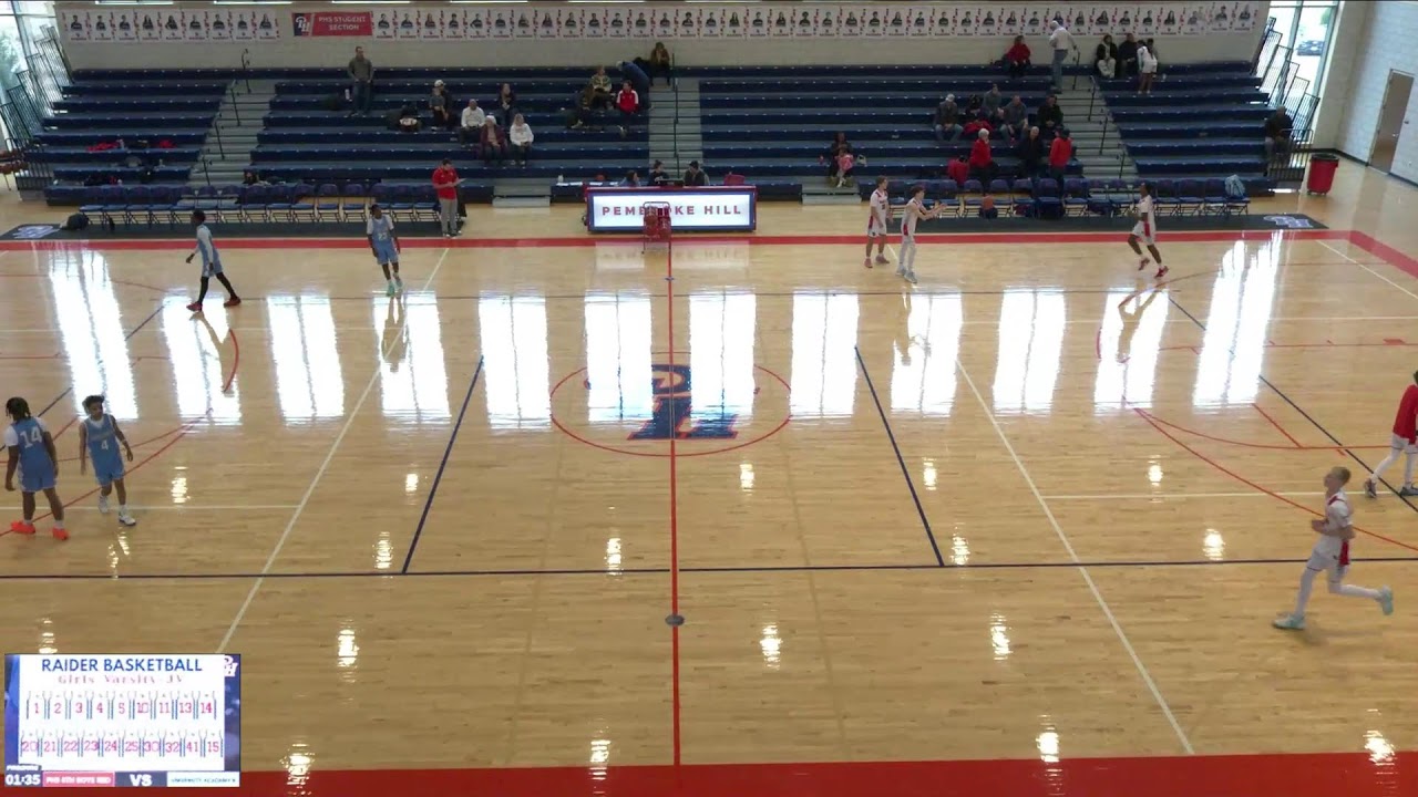 Pembroke Hill MS vs University Academy MS Girls Basketball