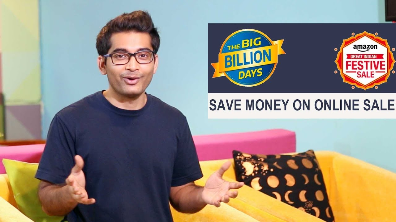 5 Tips to Save Money on Online Sale in India #Amazon big festive #Flipkart Big Billion Day Sale
