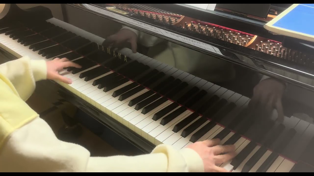 モシュコフスキー15の練習曲Op.72 No.2　途中経過