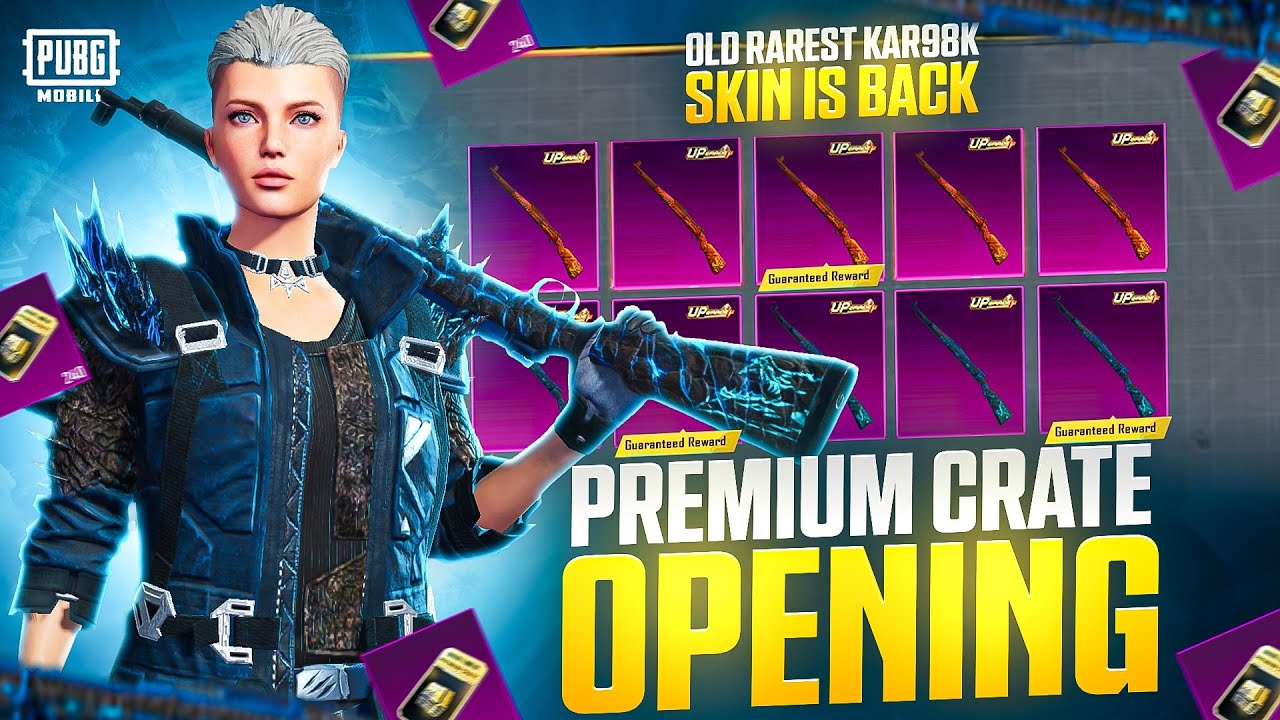 😱RARE GODZILLA KAR98 FREE PREMIUM CRATE OPENING 