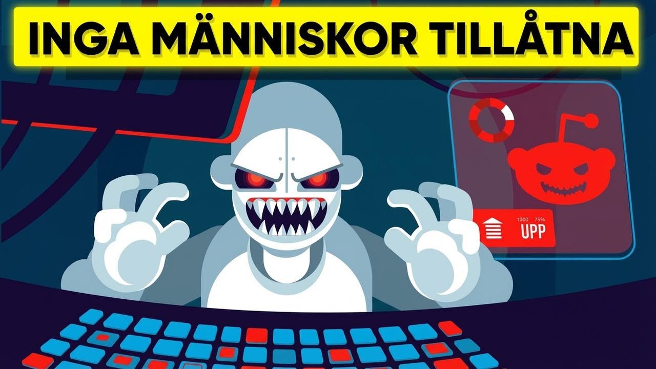 Något kusligt händer på världens första sociala nätverk med AI