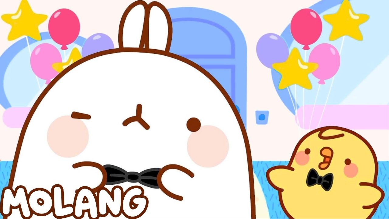 Les aventures de Molang et Piu Piu 🎉 La fête 🎉  Funny Cartoons For Kids