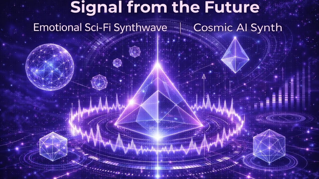 Signal from the Future | Emotional Sci-Fi Synthwave | 