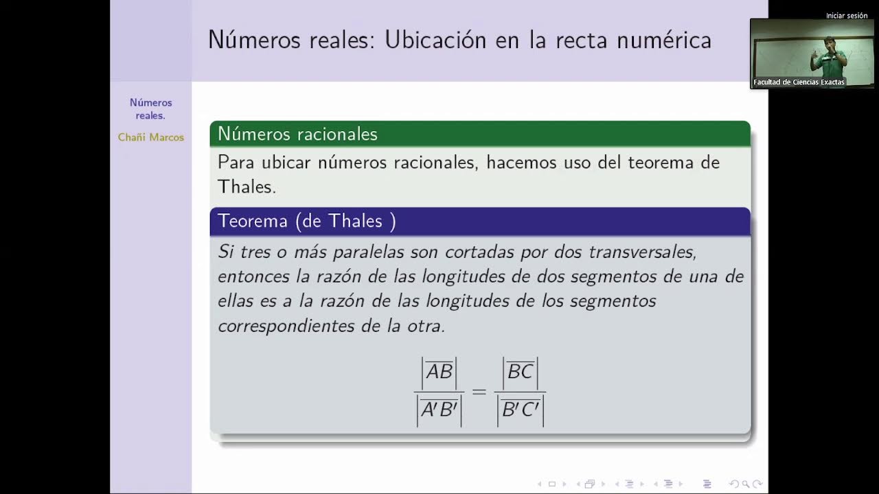 INGRESO 2026 - Mi primer paso en Ingeniería: Números reales - Jueves 9/10