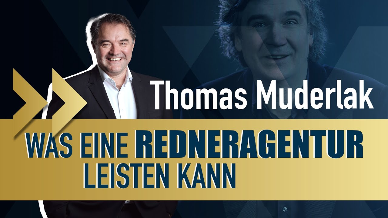 Was eine Redneragentur leisten kann I Hermann Scherer mit Thomas Muderlak