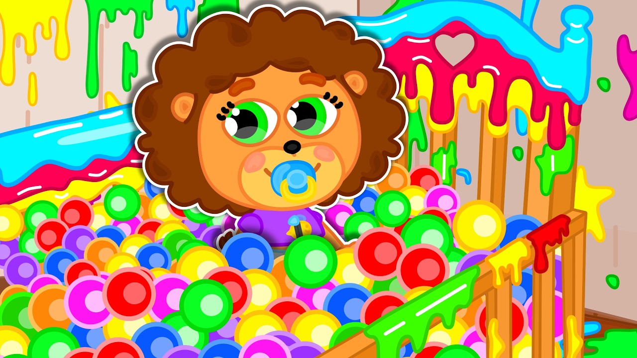 LeonCito | Globos pintados | Dibujos animados | Video Para Ni&ntilde;os