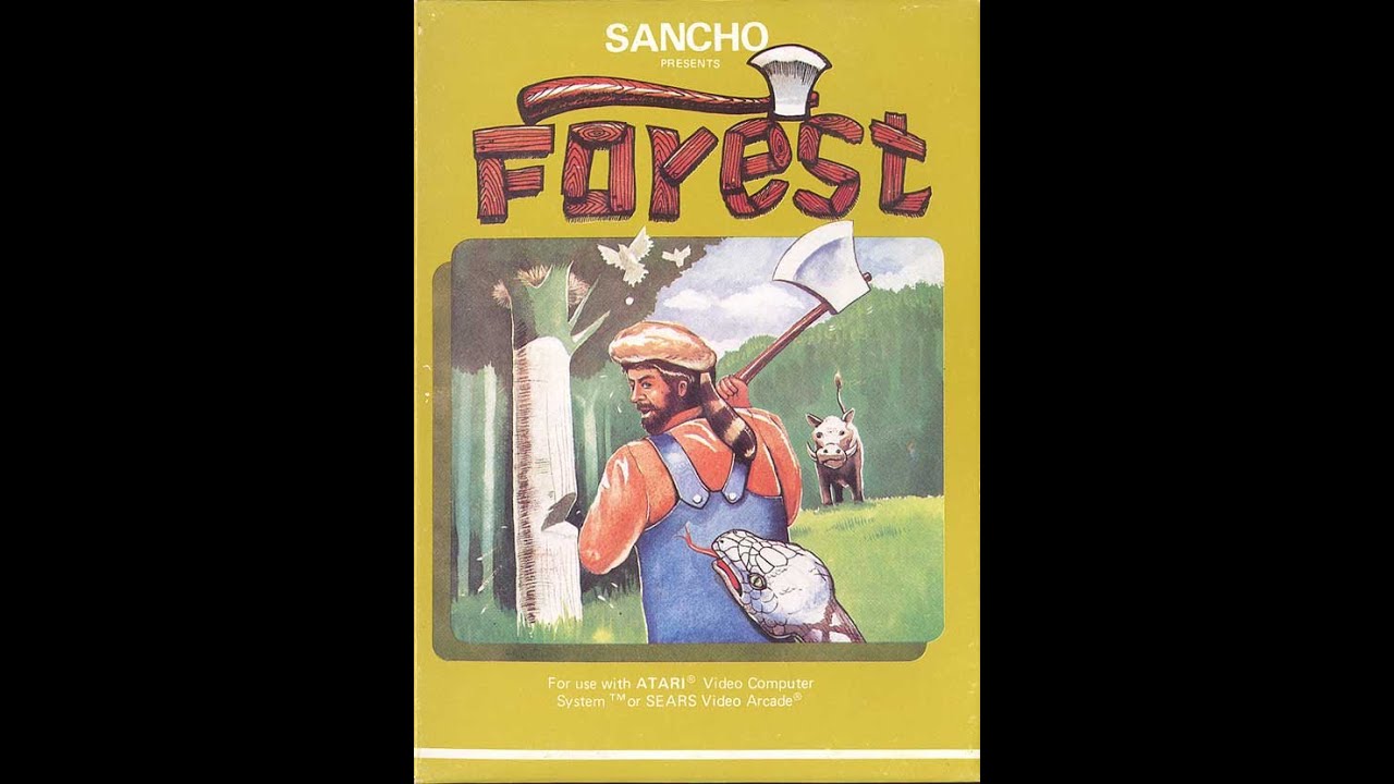 Forest [Atari 2600] (1983) gameplay