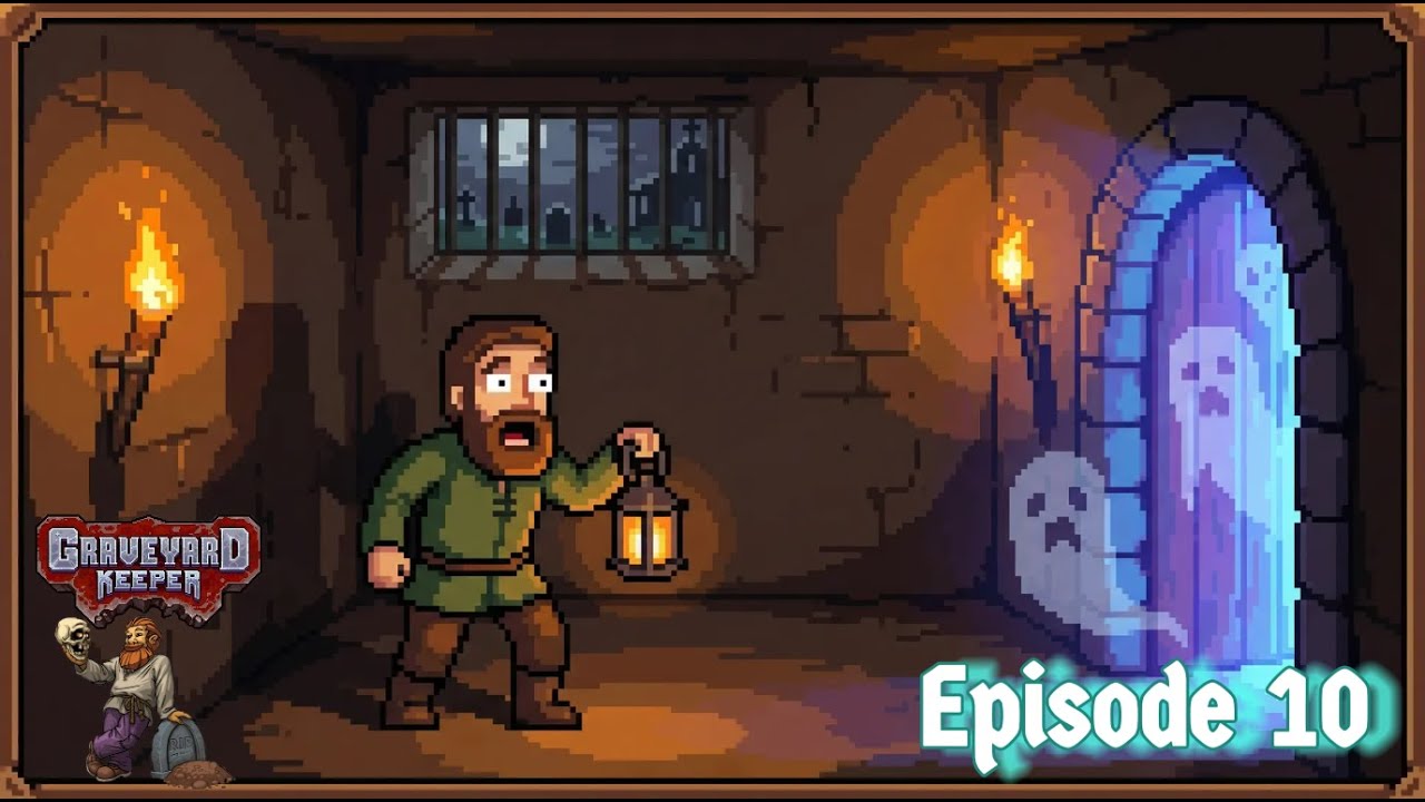 🪦Graveyard Keeper - Unlocking the HIDDEN Basement of Secrets 👻🕯️