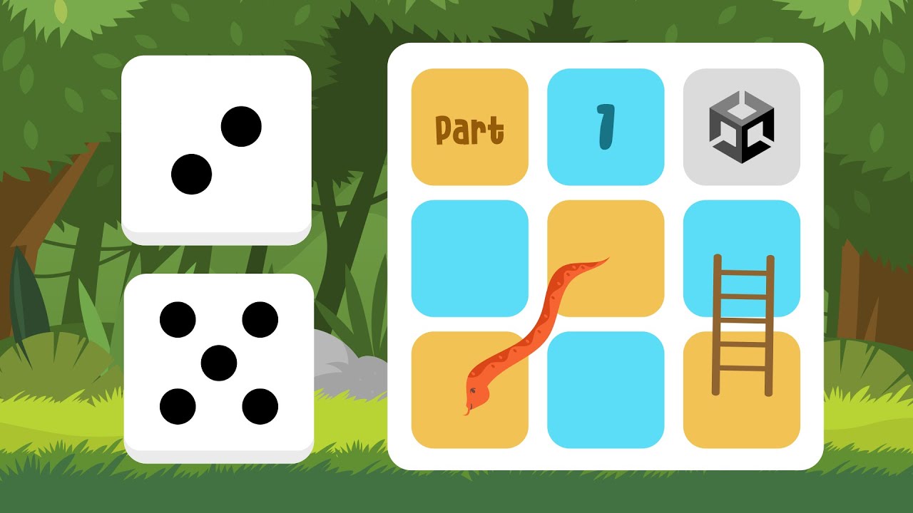 Membuat Game Ular Tangga Kuis di Unity Part 1 - Desain Aset 2D