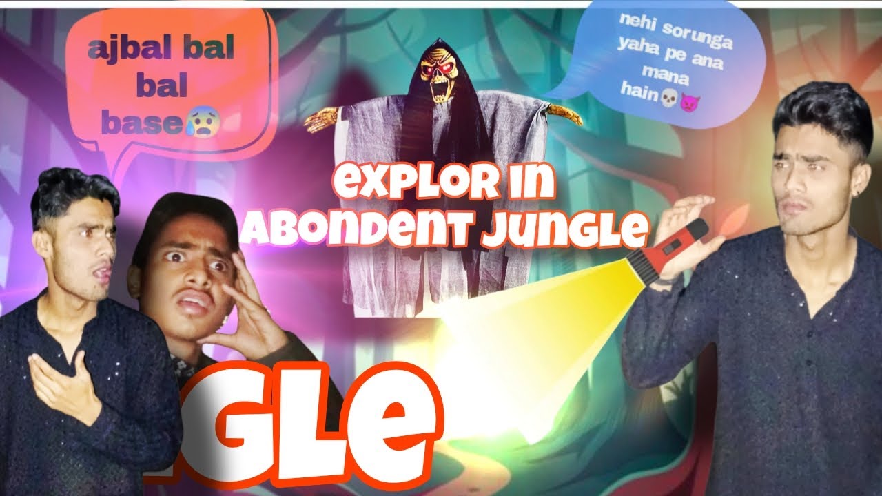Part -1 EXPLORE IN ABONDENT JUNGLE AT NIGHT😱😰||ft----  Musaddik vlogsss