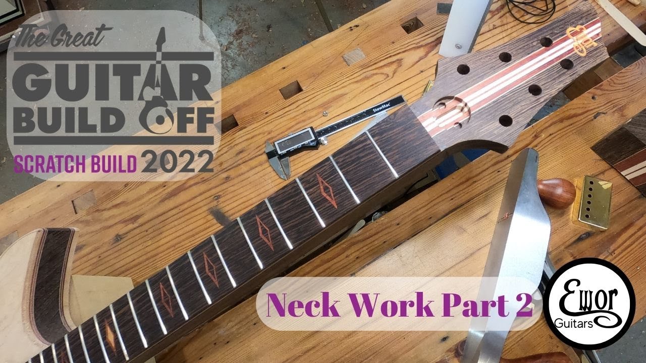 GGBO 2022 Episode 8: Fretboard with CNC inlays