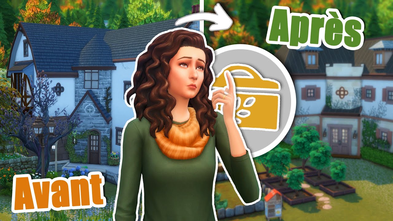 La rénovation de la honte 😅 / Je relève le challenge de Ada - Sims 4
