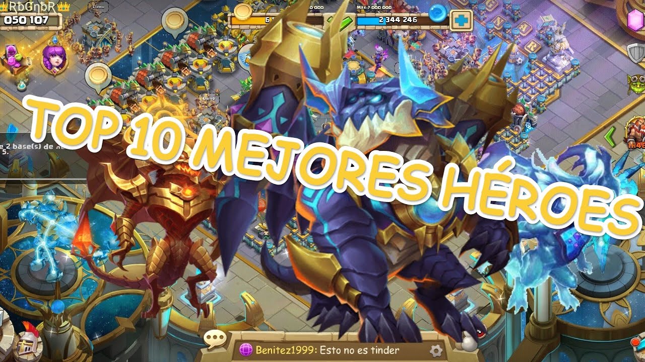 TOP 10 MEJORES HÉROES DE CASTILLO FURIOSO