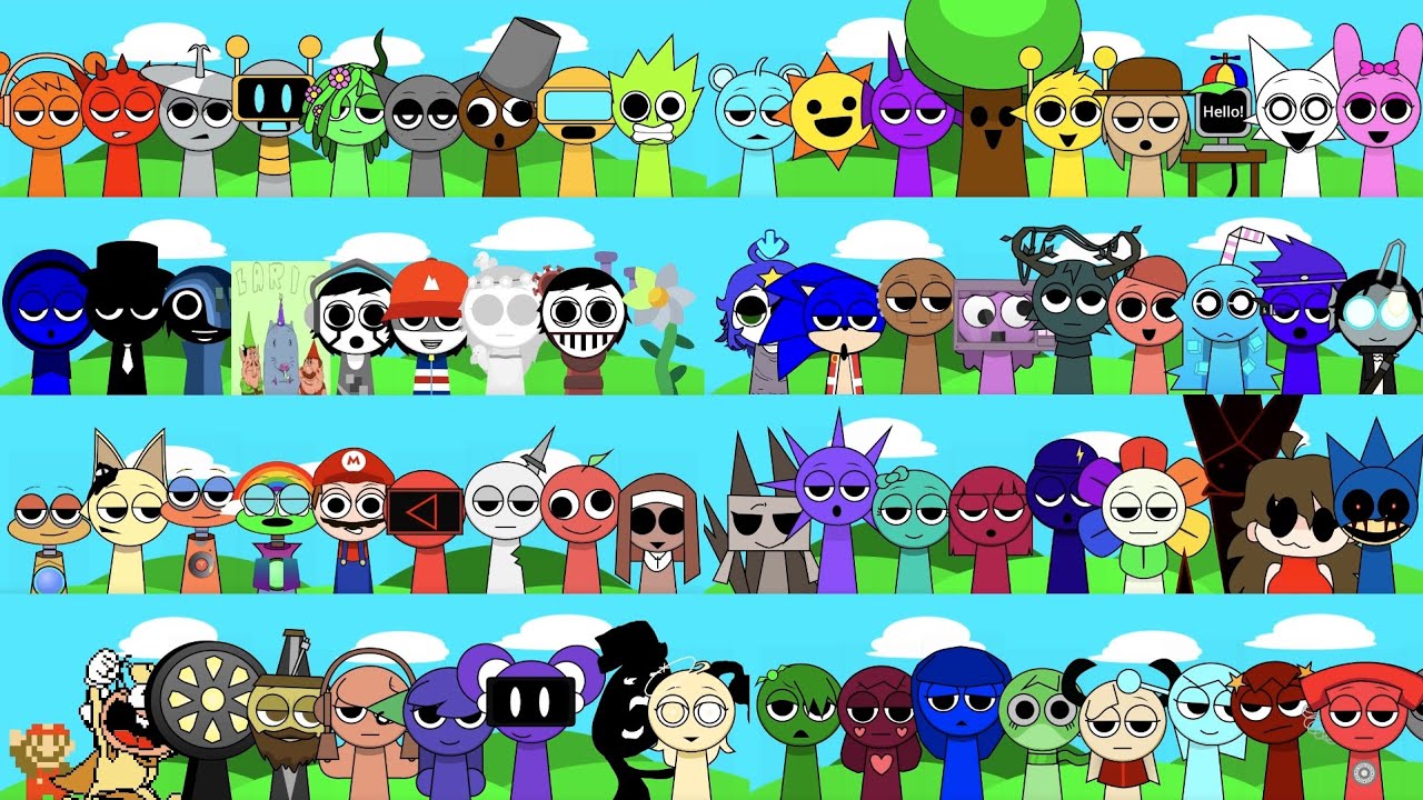 Incredibox - Sprunki Ultimate/Deluxe Final Update - with All Characters