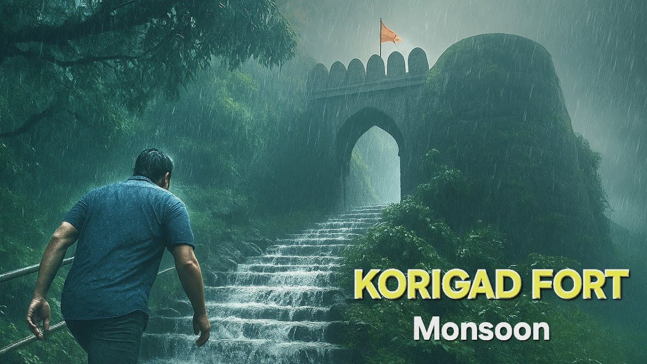 Korigad Fort | Monsoon Trek |  Lonavala | किल्ले कोरीगड | Places to visit - Pune in Sahyadri
