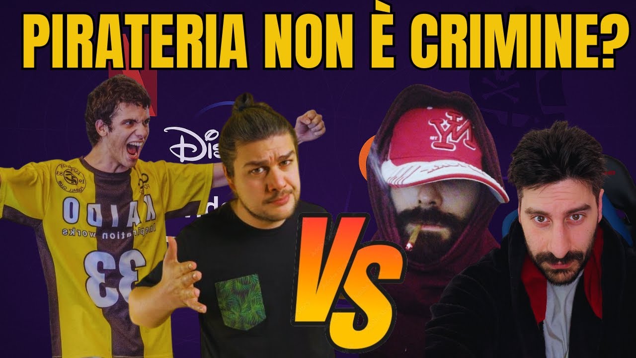 La PIRATERIA è moralmente GIUSTA? Dibattito INFUOCATO