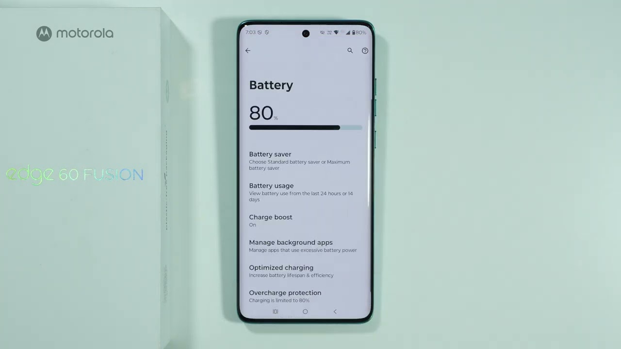 Motorola Edge 60 Fusion: How to Check Battery Health (Find Battery Info)