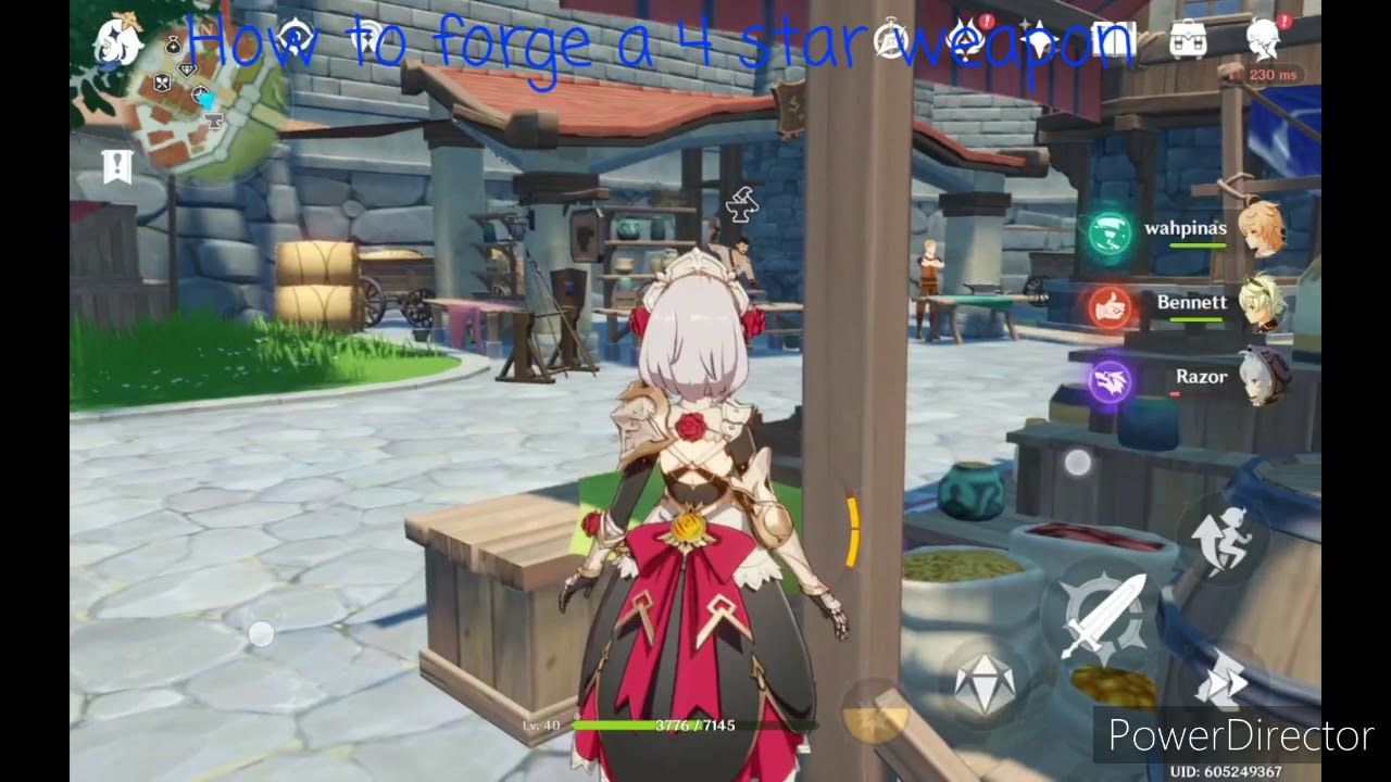 How to forge a 4 star weapon