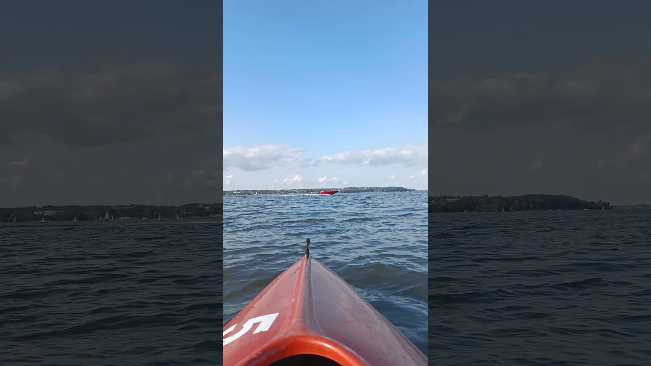 Kayaking in Zegrzyńskie Lake BeachKąpielisko Dzika Plaża 🇵🇱#travel #europe #kayaking #wateradventure
