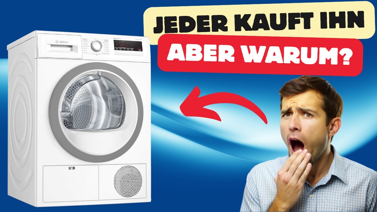 W&auml;rmepumpentrockner Test 2025: Dieser  Trockner zerst&ouml;rt alle anderen!