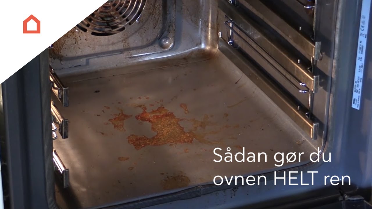 Guide til rengøring af ovn