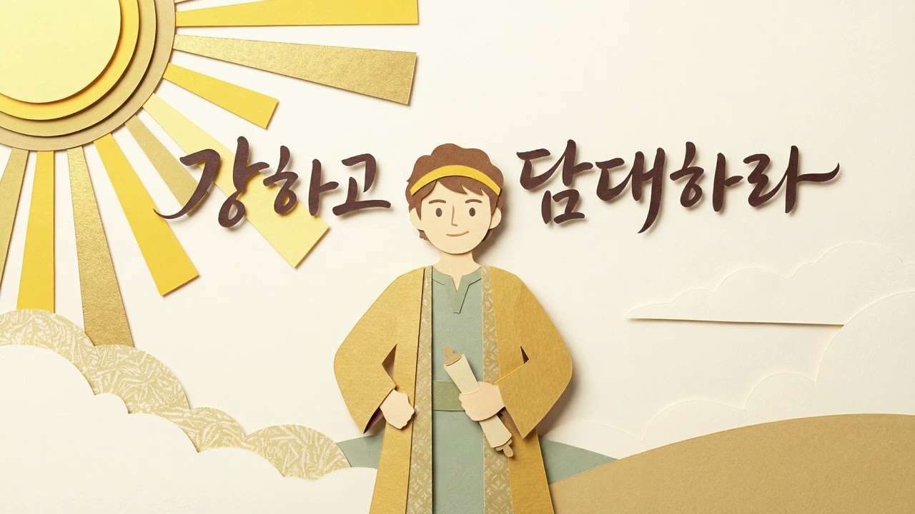 역대상 28장 | 사명은 계승되고 성전은 준비된다: 다윗의 영적 유언과 설계도 #역대상28장 #성경 #찬양 #예수님