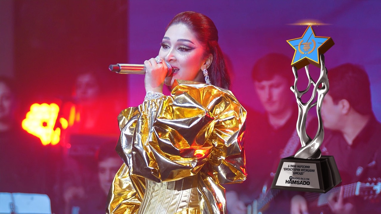 13 Меҳрнигори Рустам - Hamsado Music Awards 6 | Mehrnigori Rustam (Зинда | Live)
