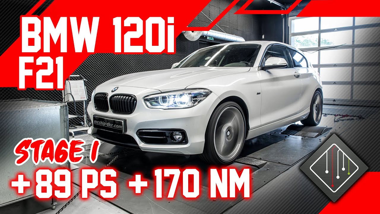 BMW 120i F21 | Softwareoptimierung Stage 1 | Chiptuning - Dyno | mcchip-dkr