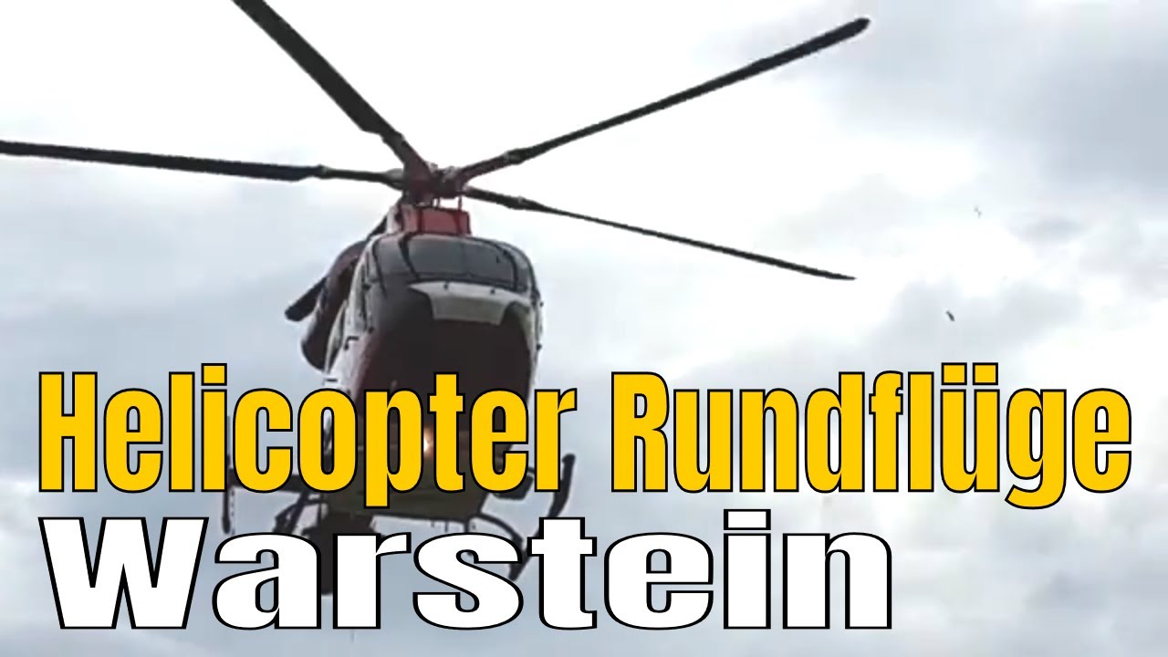 Helicopter Rundflüge in Warstein bei der Warsteiner Montgolfiade