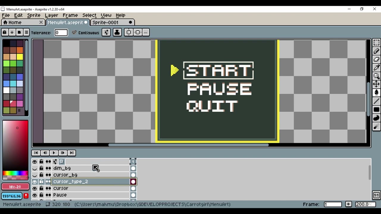Main Menu Devlog 06