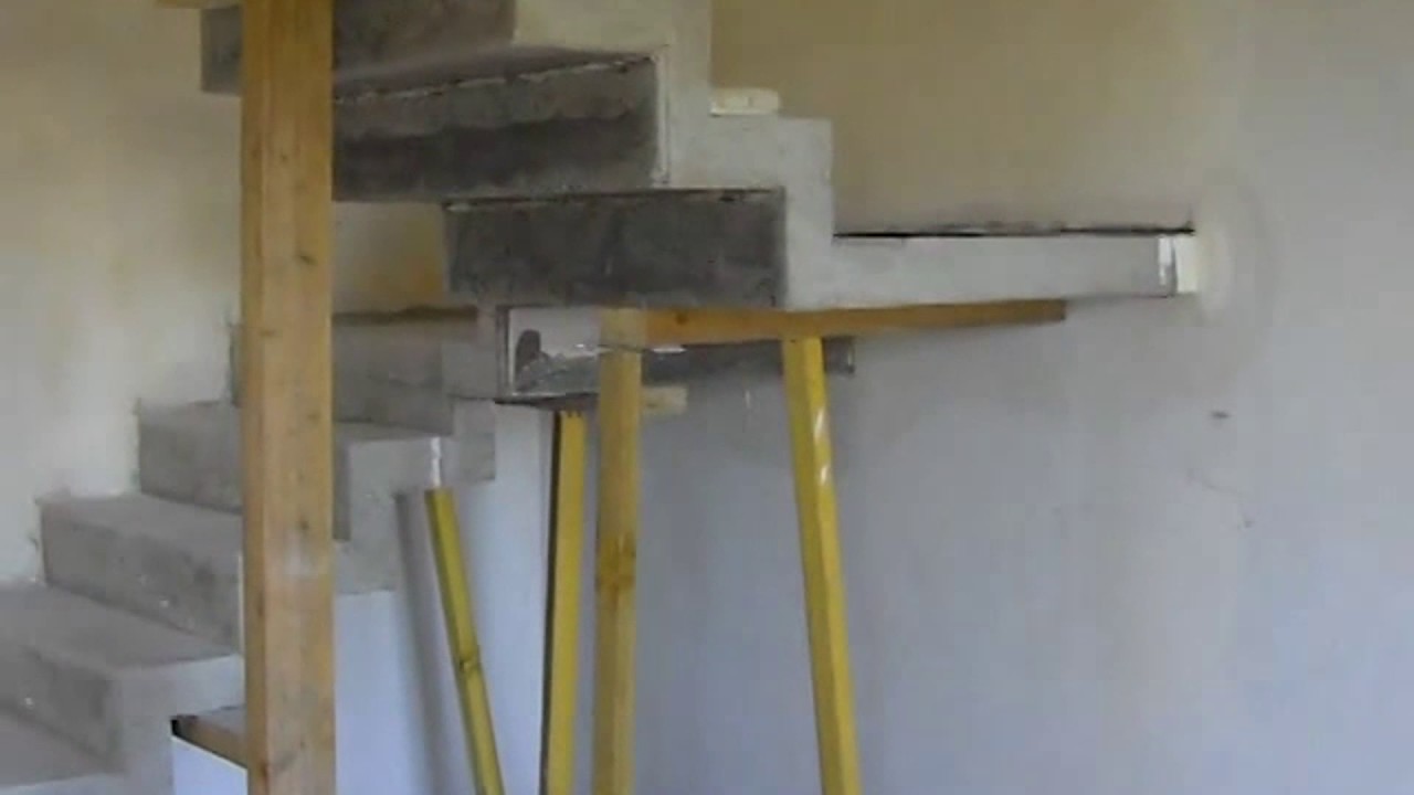 escalier en beton