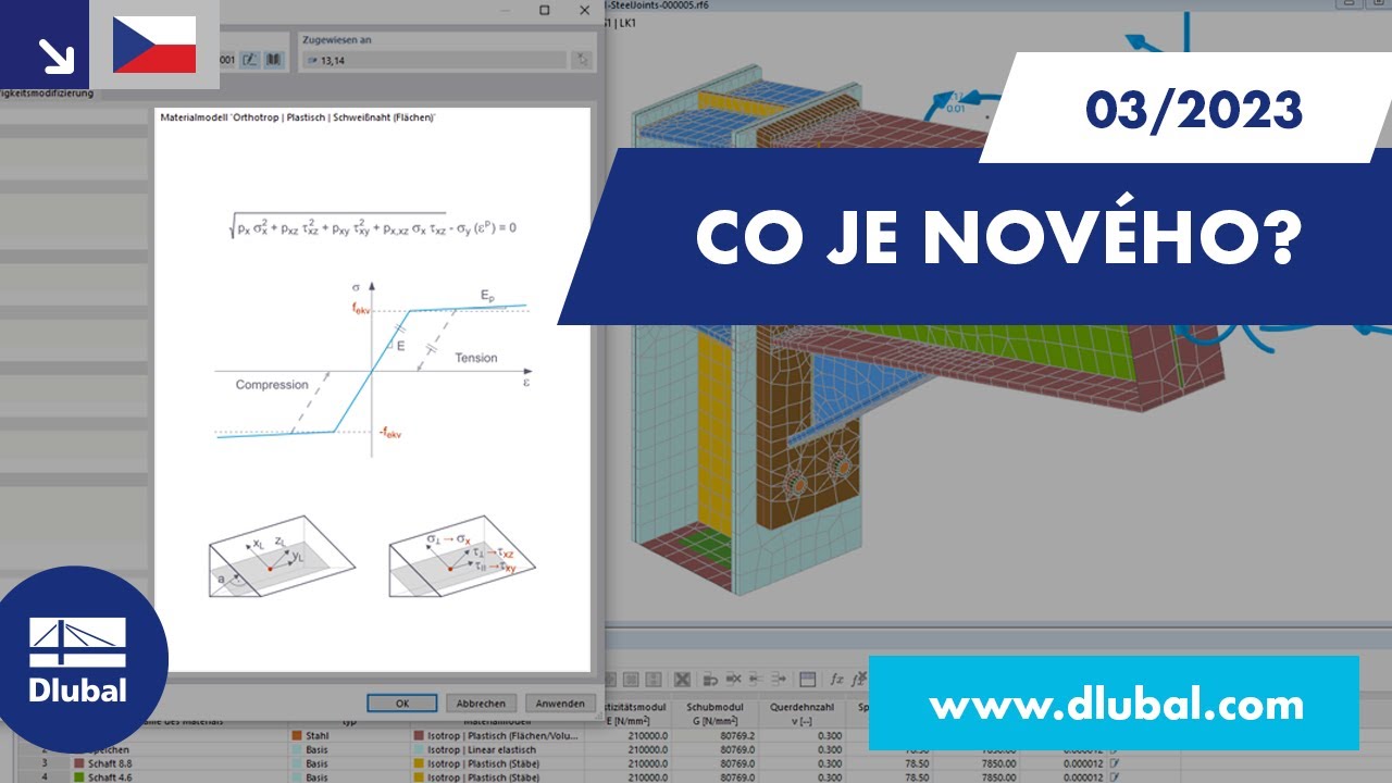 WIN | 03/2023 - Co je nového v programech RFEM 6 a RSTAB 9?