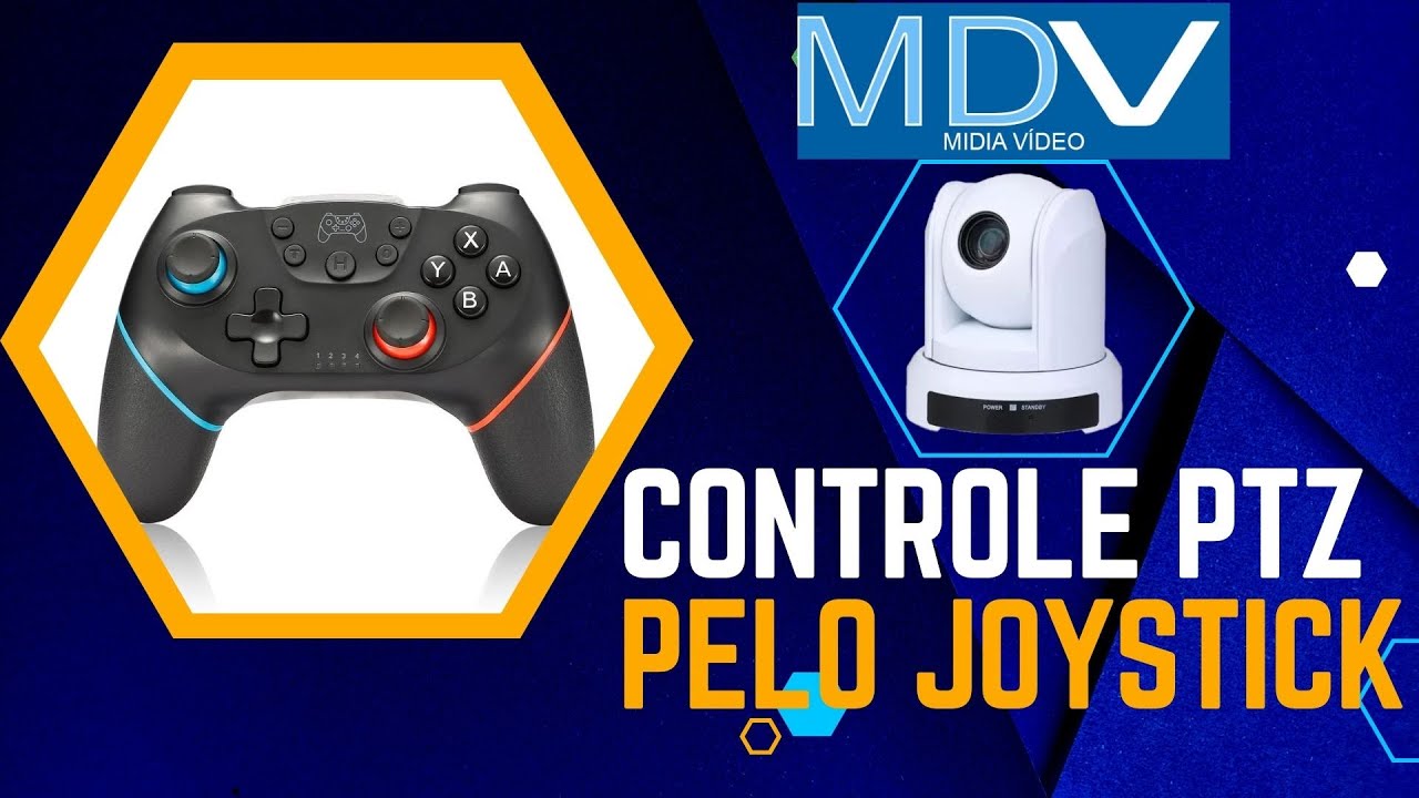 Controlando uma Câmera PTZ pelo Joystick