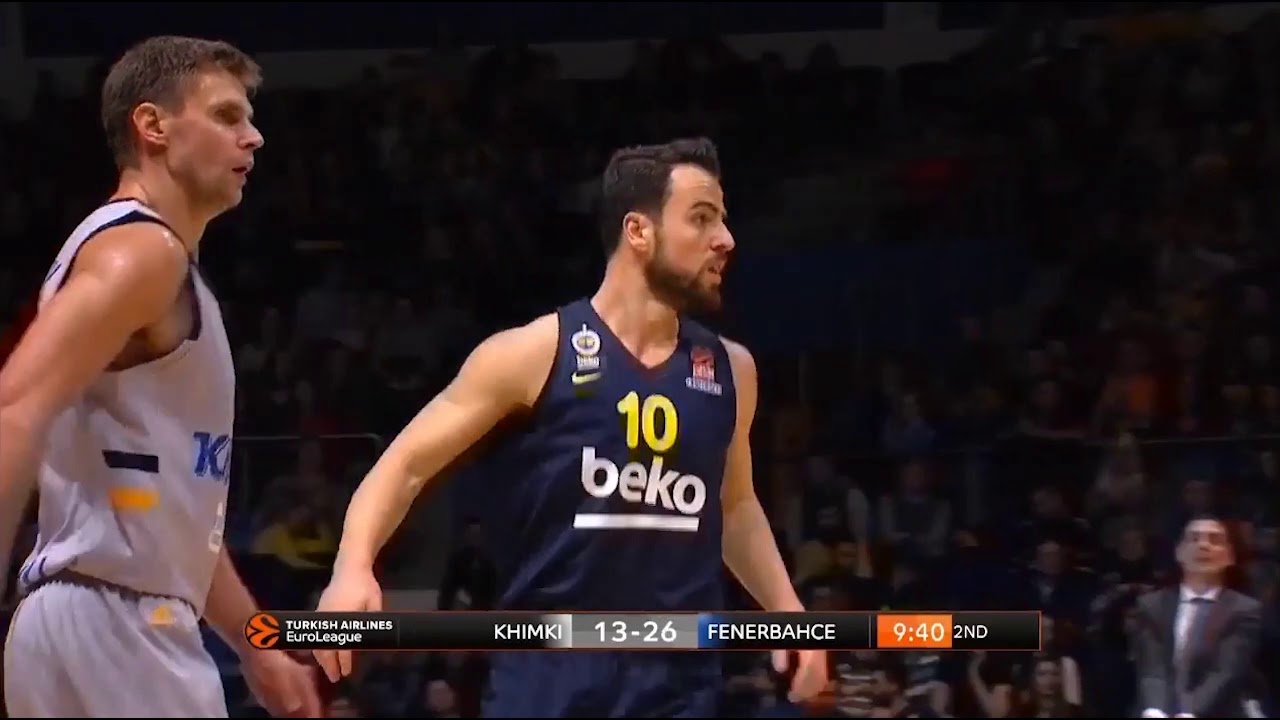 Melih Mahmutoglu highlights (Khimki-Fenerbahce: 84-78)