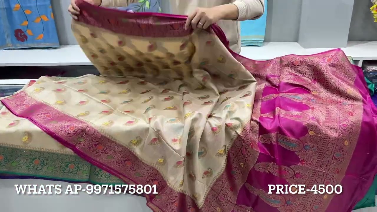 Buy Authentic Latest Pure Silk Tussar Muga Silk Saree Price SilkMark Certified Mohey Desi Sari Video