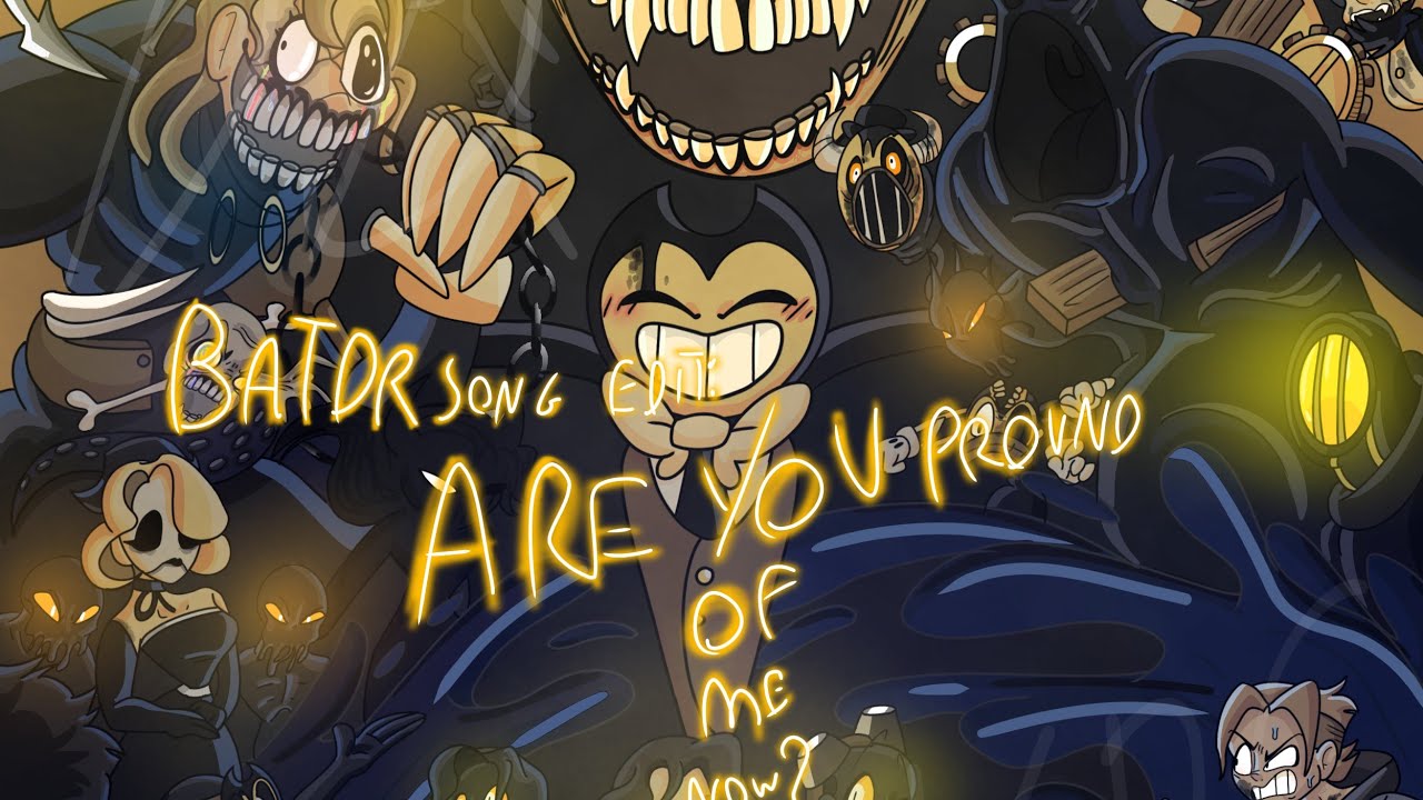 edit on the Ink Demon (Bendy) Song by Dagames.               Song name:are you proud of me now?