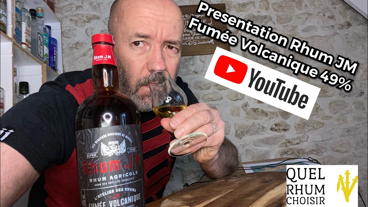Rhum JM Fumée Volcanique 49% rhum vieux agricole ( Martinique)
Présentation et dégustation