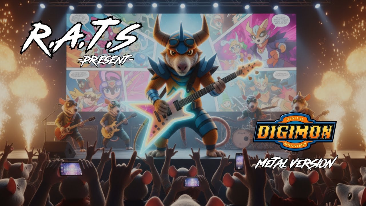 Digimon Theme – Epic Metal Cover R.A.T.S
