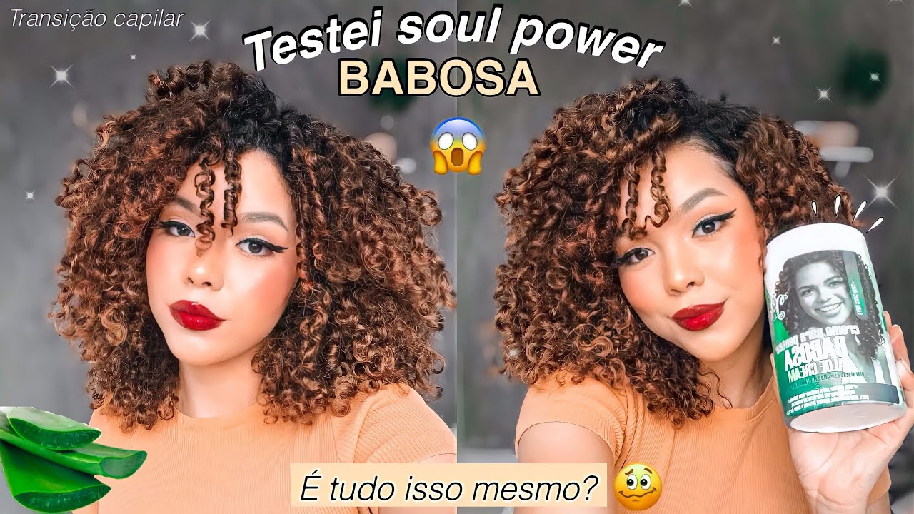 Resenha: Testei o novo creme da soul power BABOSA ALOE CREAM😱. É bom mesmo?