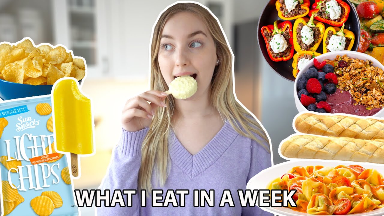 what I eat in a week🍟