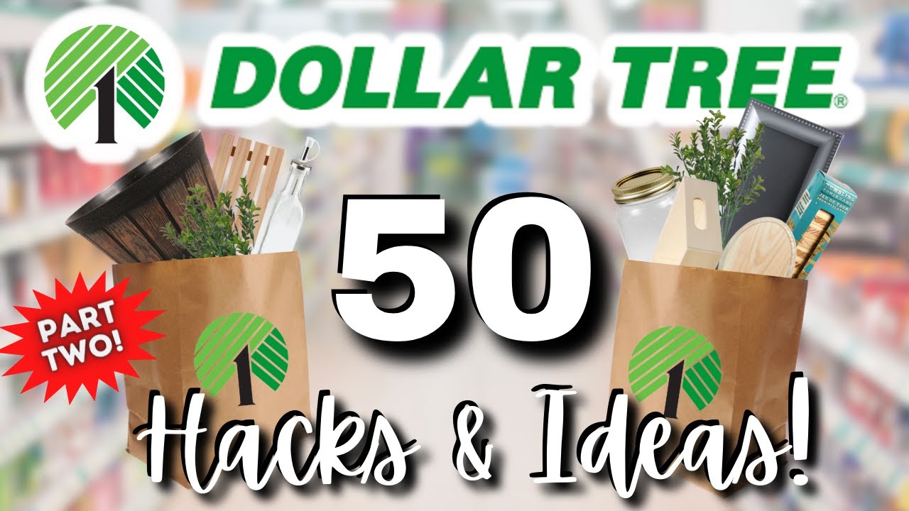 *СМОТРИТЕ ЭТО*, прежде чем идти в Dollar Tree! Более 50 идей и лайфхаков своими руками *ЧАСТЬ 2* ...