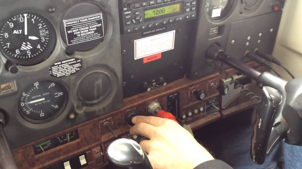 Cessna 152 stall practice