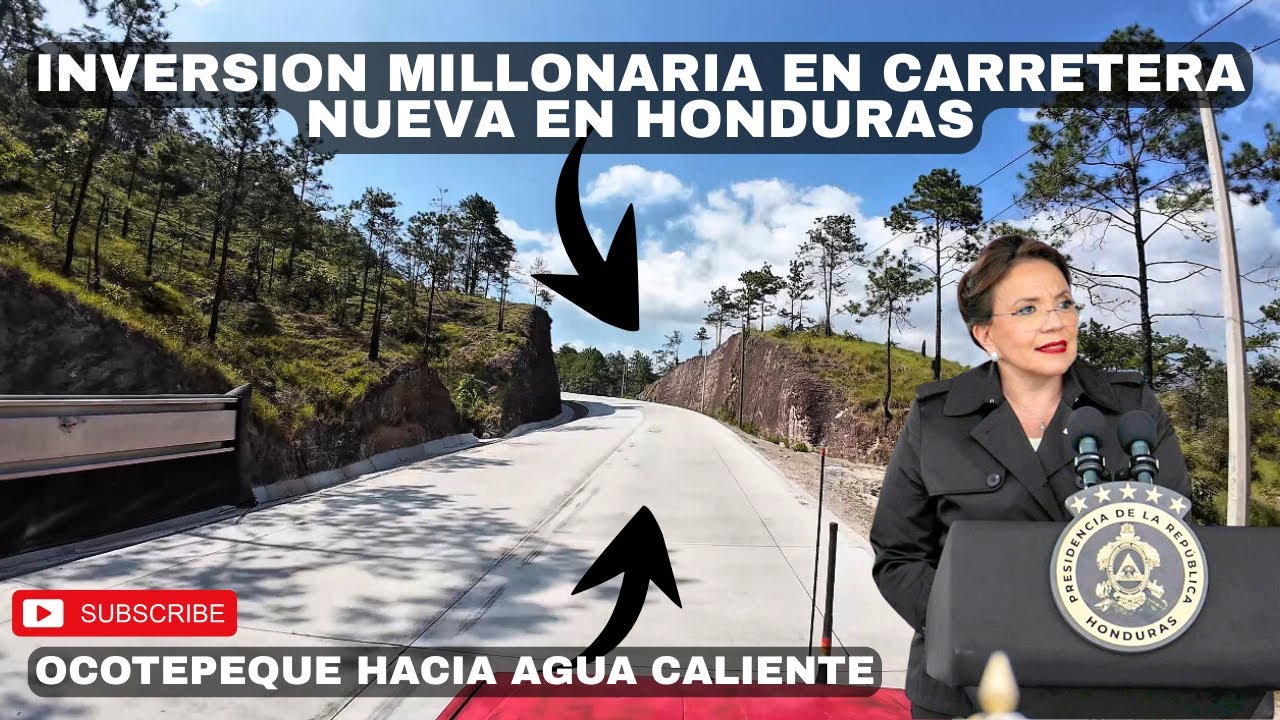 NUEVA CARRETERA DE OCOTEPEQUE HONDURAS / proyectos millonarios de Honduras 🇭🇳 😱