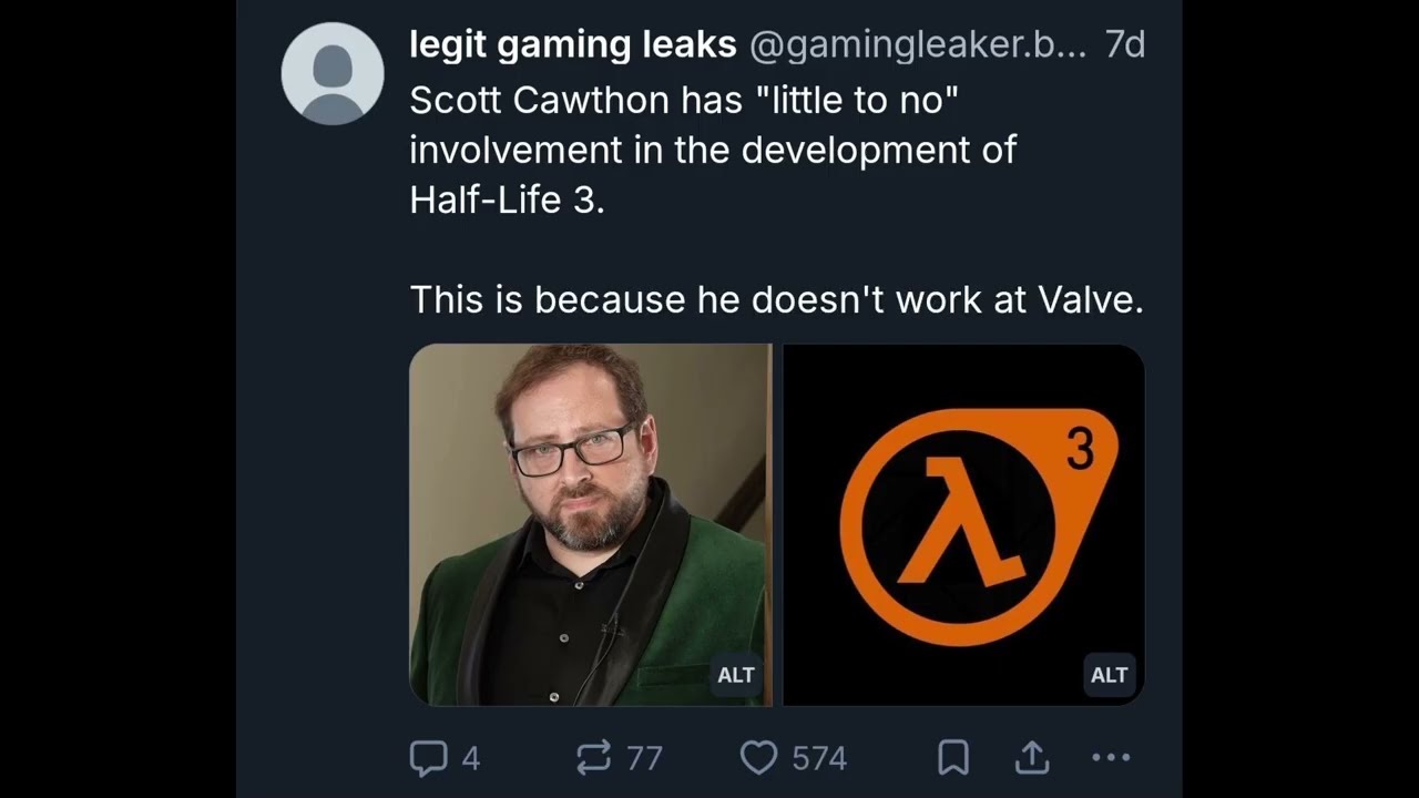 some very legit gaming leaks