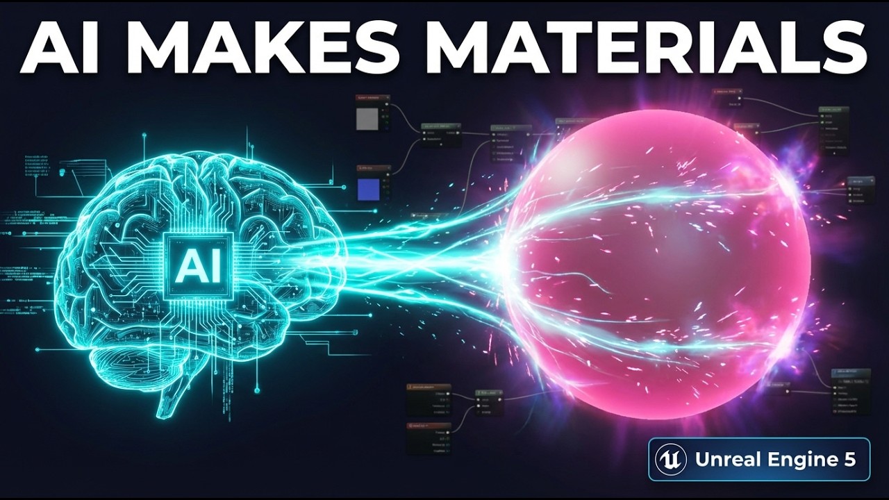 I Built Full Unreal Engine Materials Using Only AI